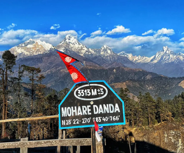 Mohare Danda Mountain View