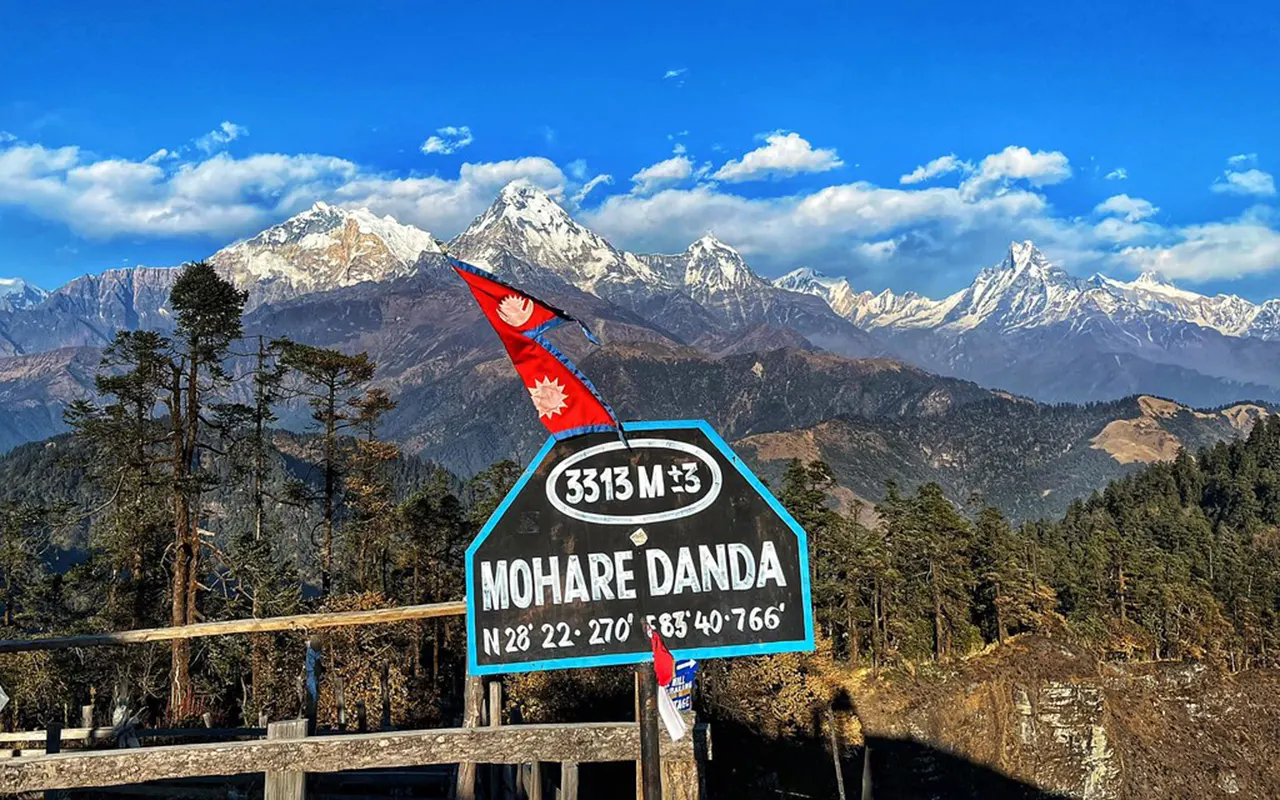 Mohare Danda Mountain View